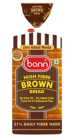 Bonn Hi Fibre Brown Bread 400 g