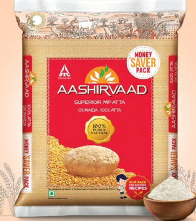 Aashirvaad Superior MP Chakki Atta (100% Atta, 0% Maida) (10 kg)