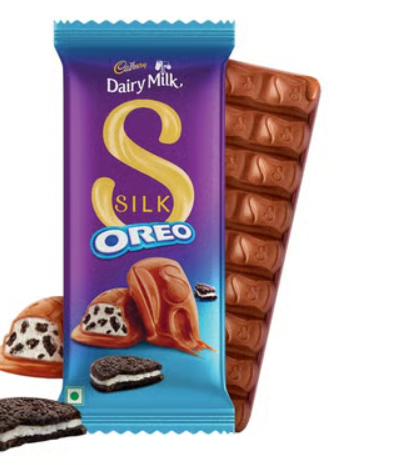 Cadbury Dairy Milk Silk Oreo Milk Chocolate Bar 58.5gm