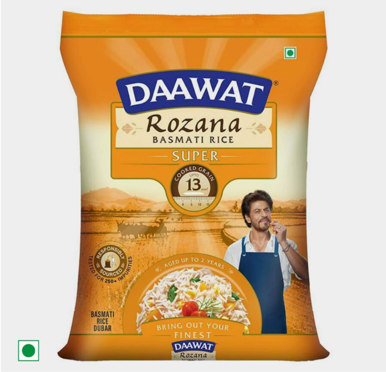 Daawat Rozana Basmati Rice / Chawal, 5kg