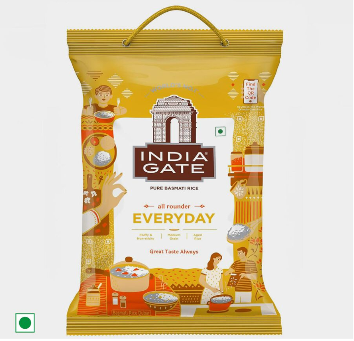 India Gate Everyday Basmati Rice, 5kg