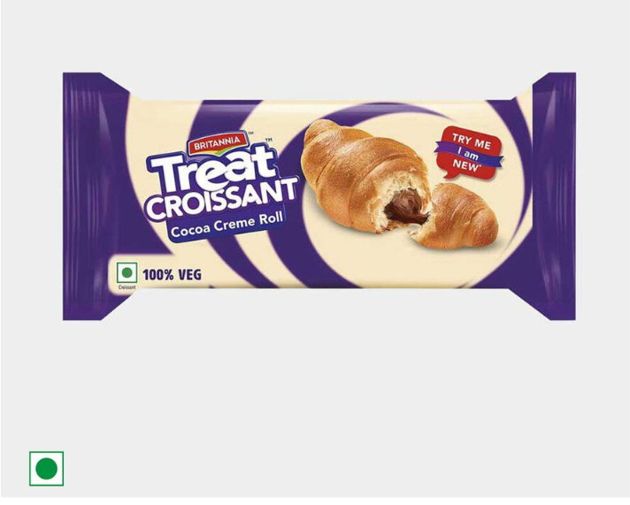 Britannia Treat Cocoa Crème Croissant
