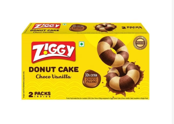 Ziggy Donut Vanilla Choco Cake 102 g