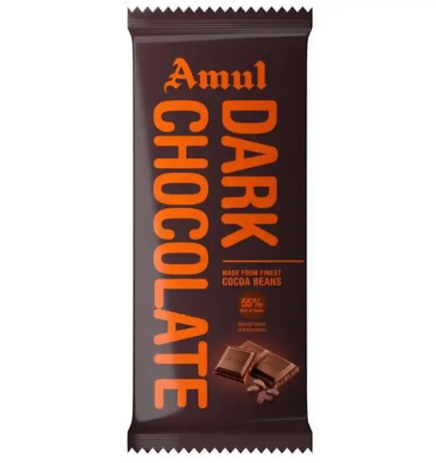 Amul 55% Cocoa Dark Chocolate Bar