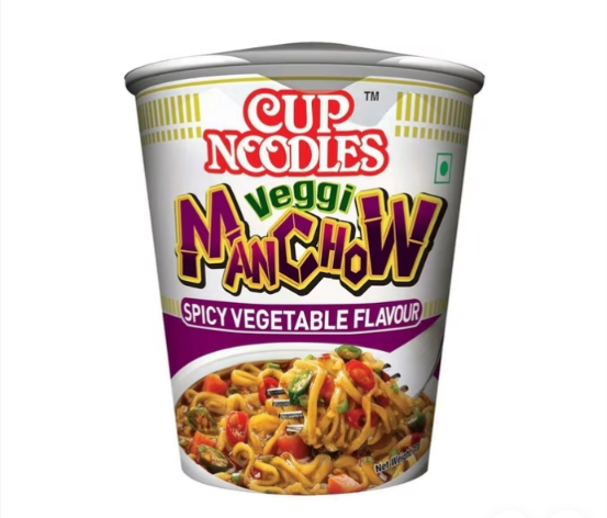 Nissin Veggi Manchow Instant Cup Noodles 70 g