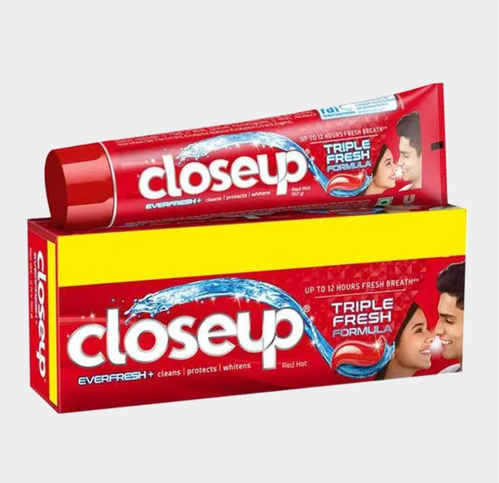 Close Up Red Gel Tooth Paste 150 g X 2