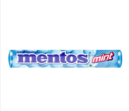 Mentos Mint Flavour Chewy Candy, 36.4 g