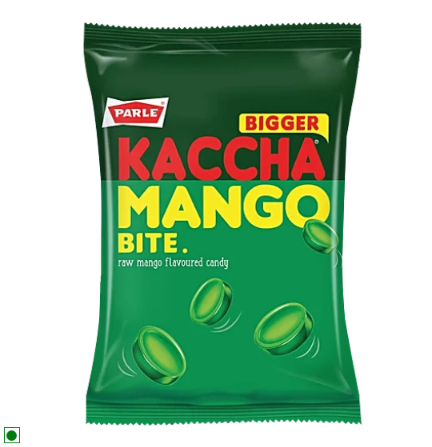 Parle Bigger Kaccha Mango Bite - Flavoured Candy, 217.8 g