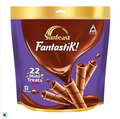 Sunfeast Fantastik Mini Treats Wafer Biscuits, 125.4 g