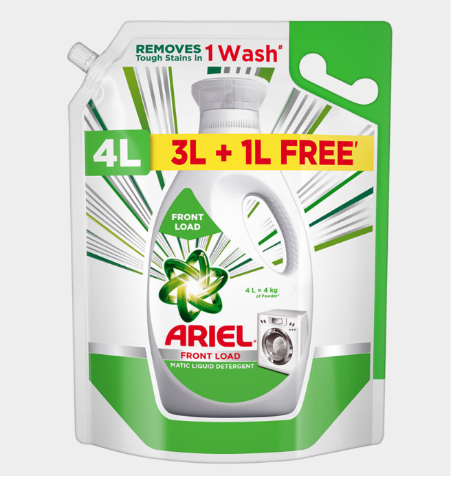 Ariel Front Load Liquid Detergent 4L