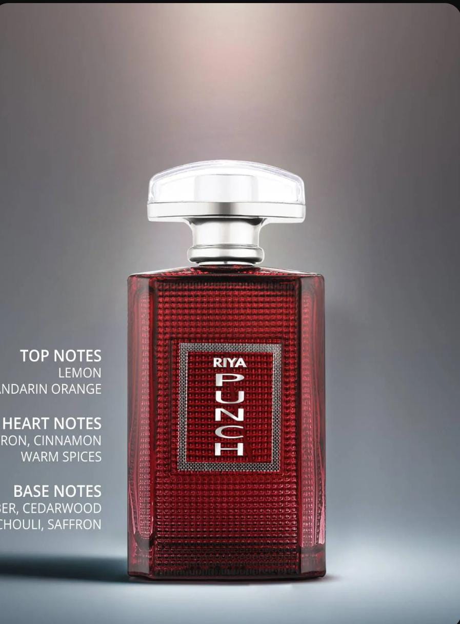 Punch Eau De Parfum | Fine Fragrance  Saffron, Warm Spices Long Lasting Perfume For Men - 100ml