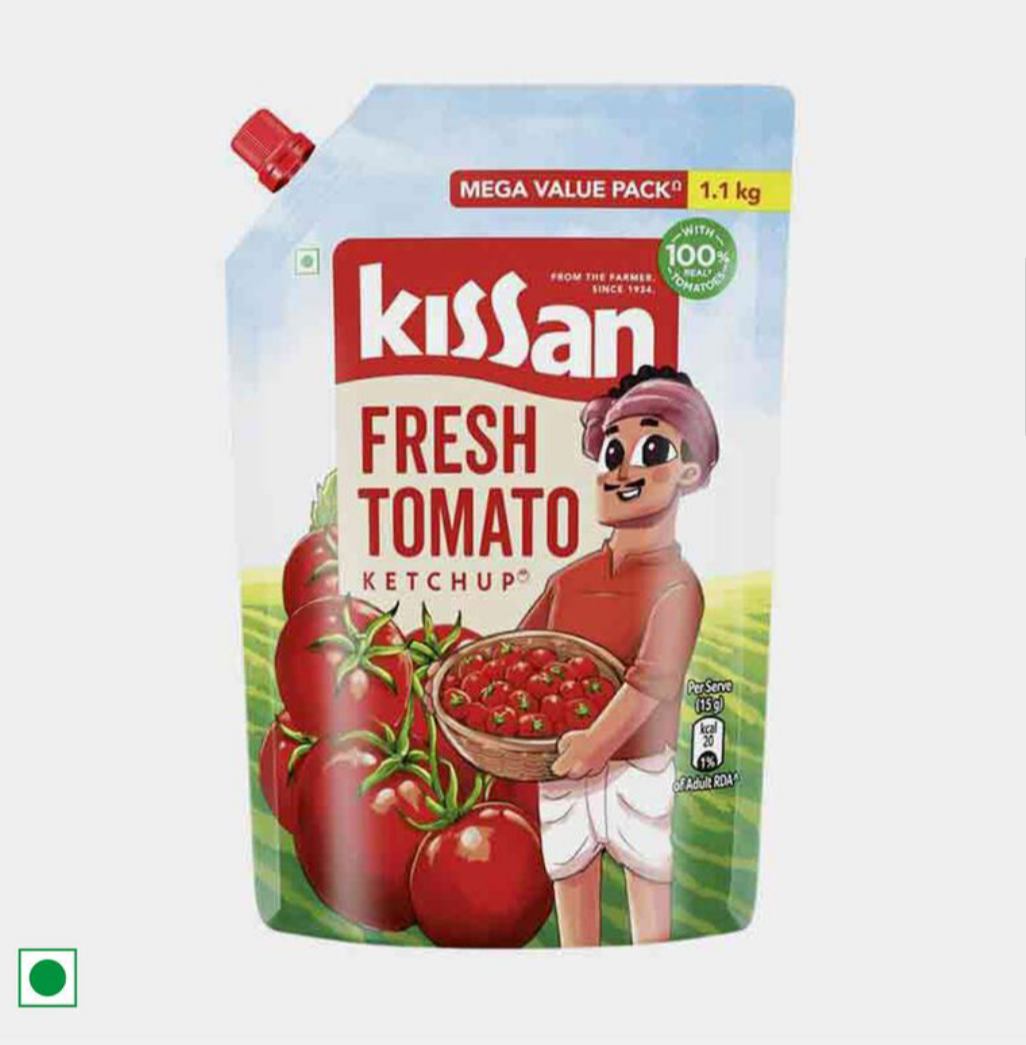 Kissan Tomato Ketchup Doy Pack 1.1kg