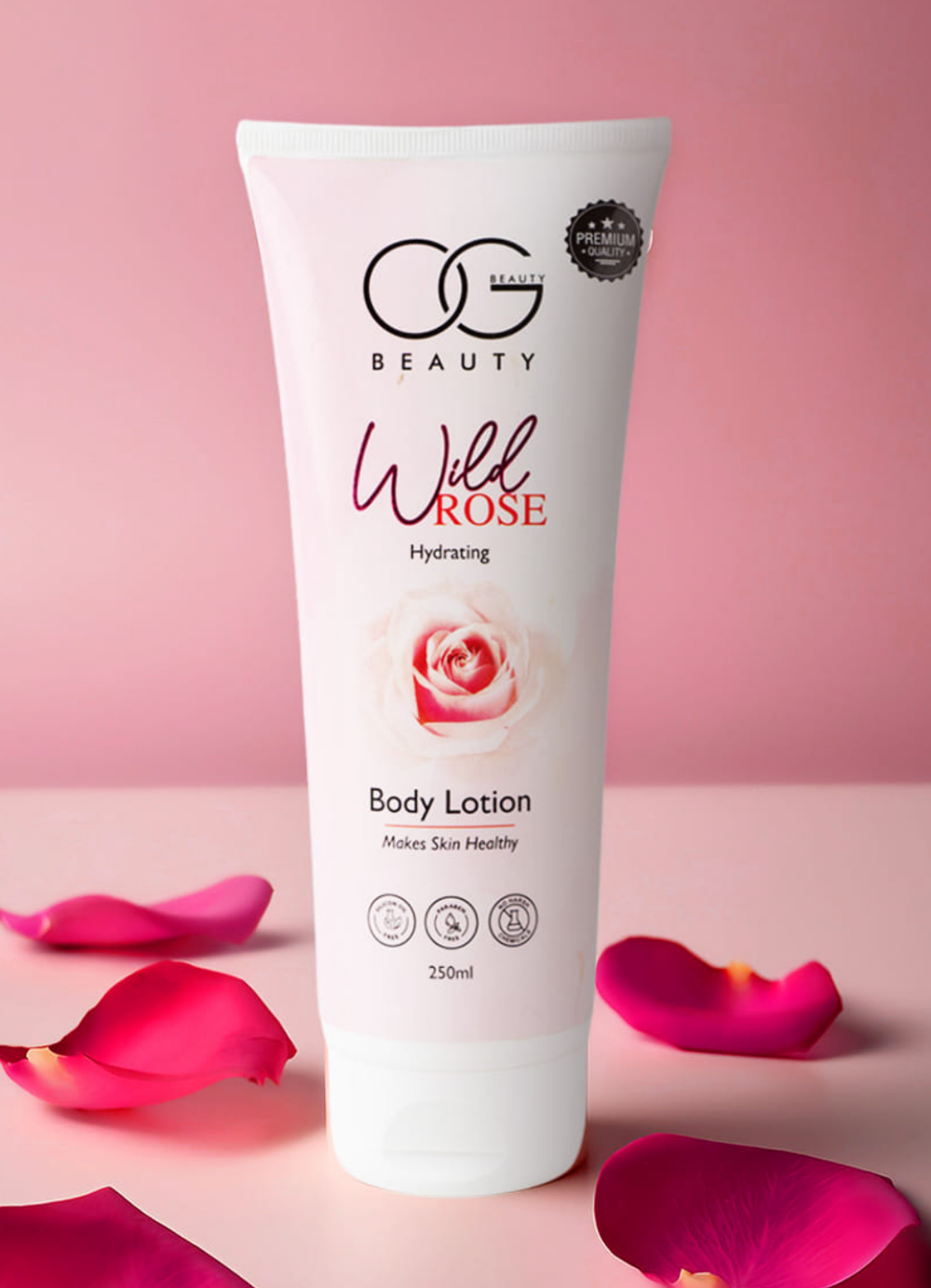 OG Beauty Wild Rose Body Lotion 250ml